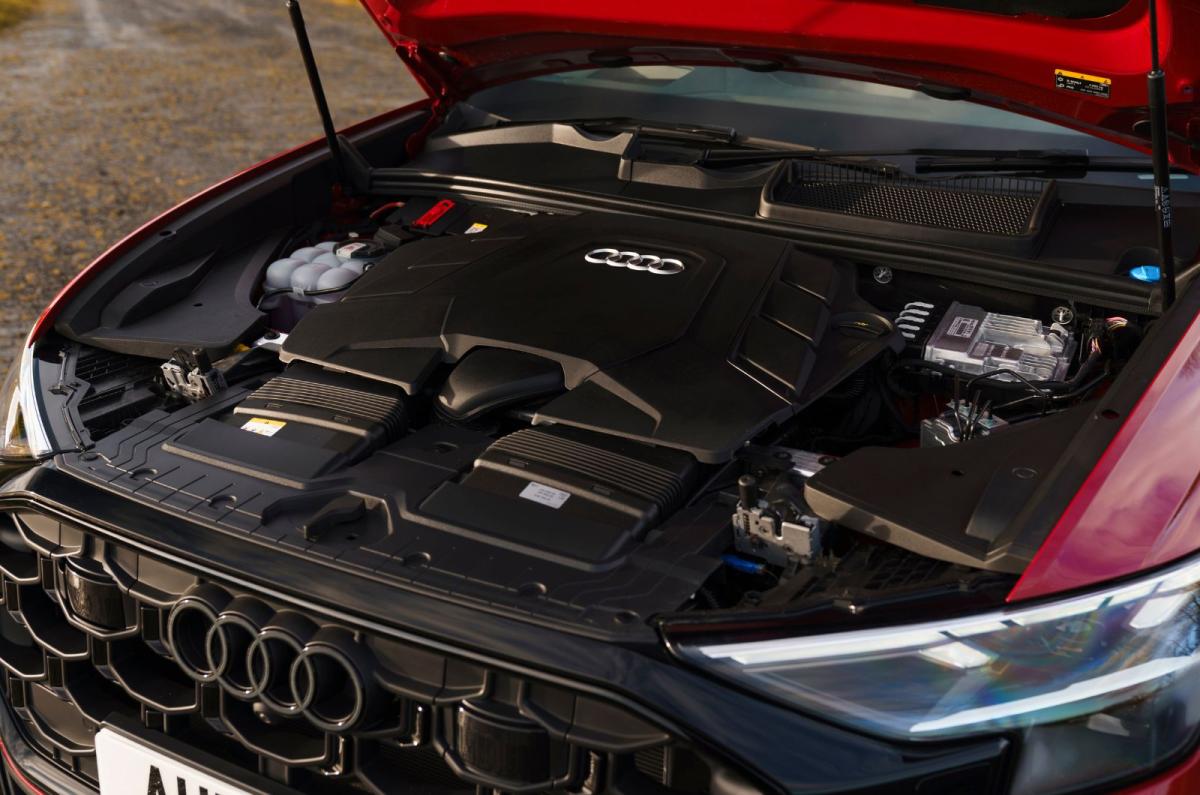 Audi Q8 engine bay