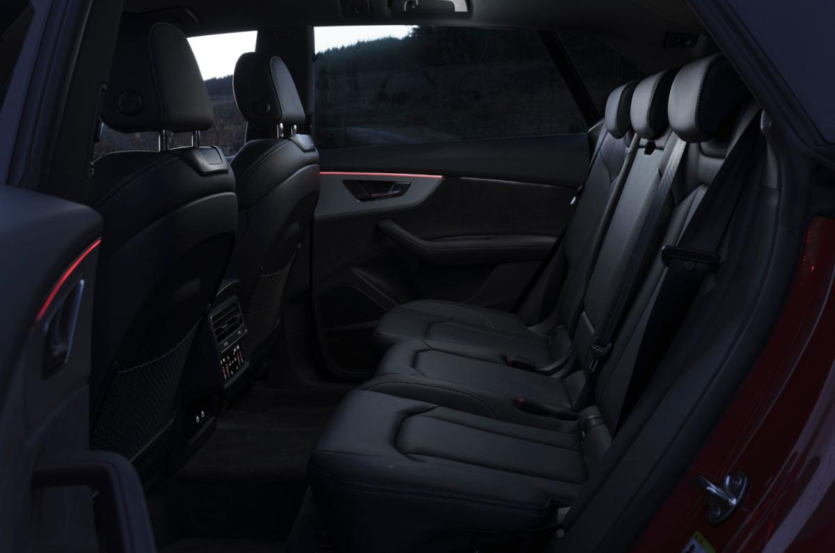 Audi Q8 interior details