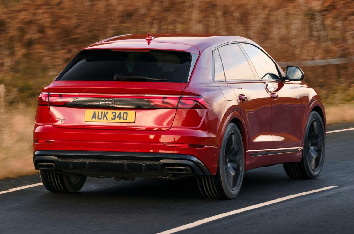 Audi Q8 rear dynamic