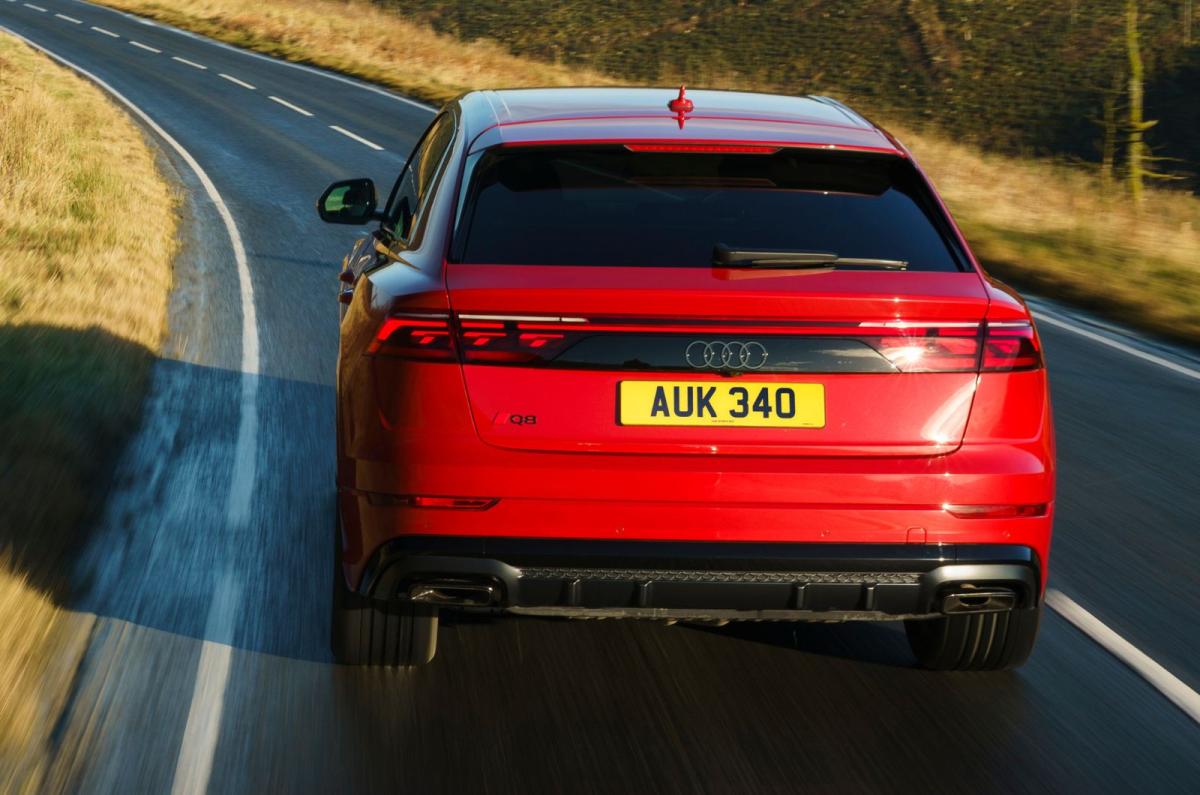 Audi Q8 rear dynamic