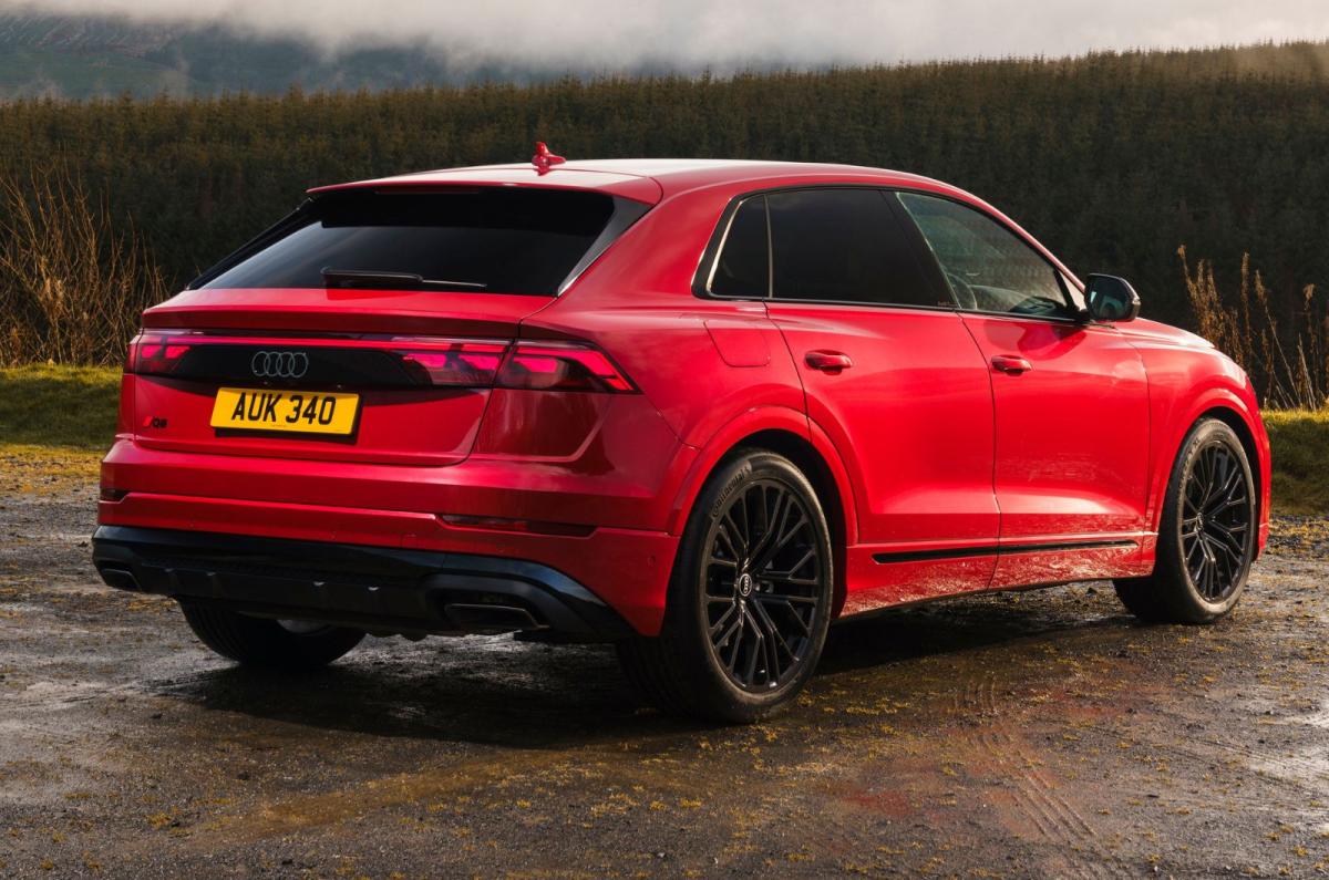 Audi Q8 exterior still rear