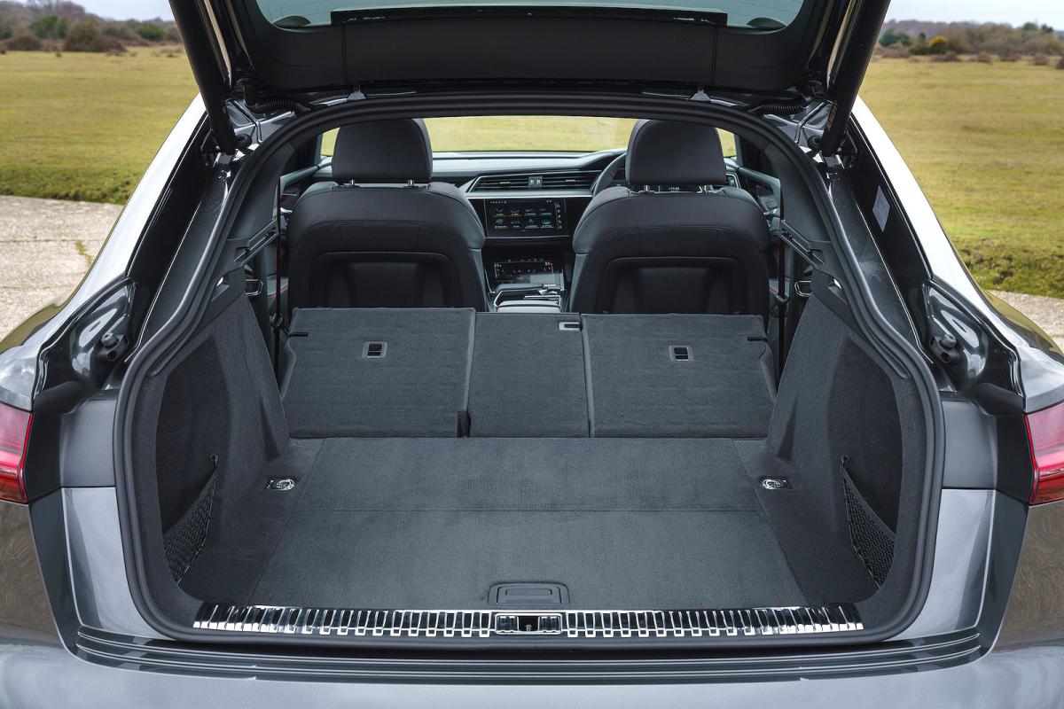 Audi Q8 Sportback e-tron boot open
