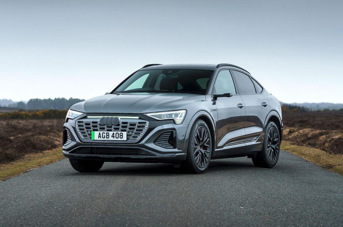 Audi Q8 Sportback e-tron front left static
