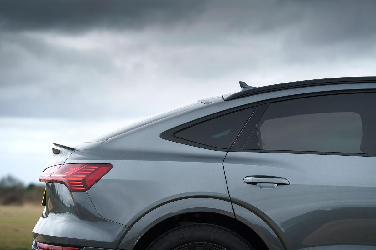Audi Q8 Sportback e-tron rear detail