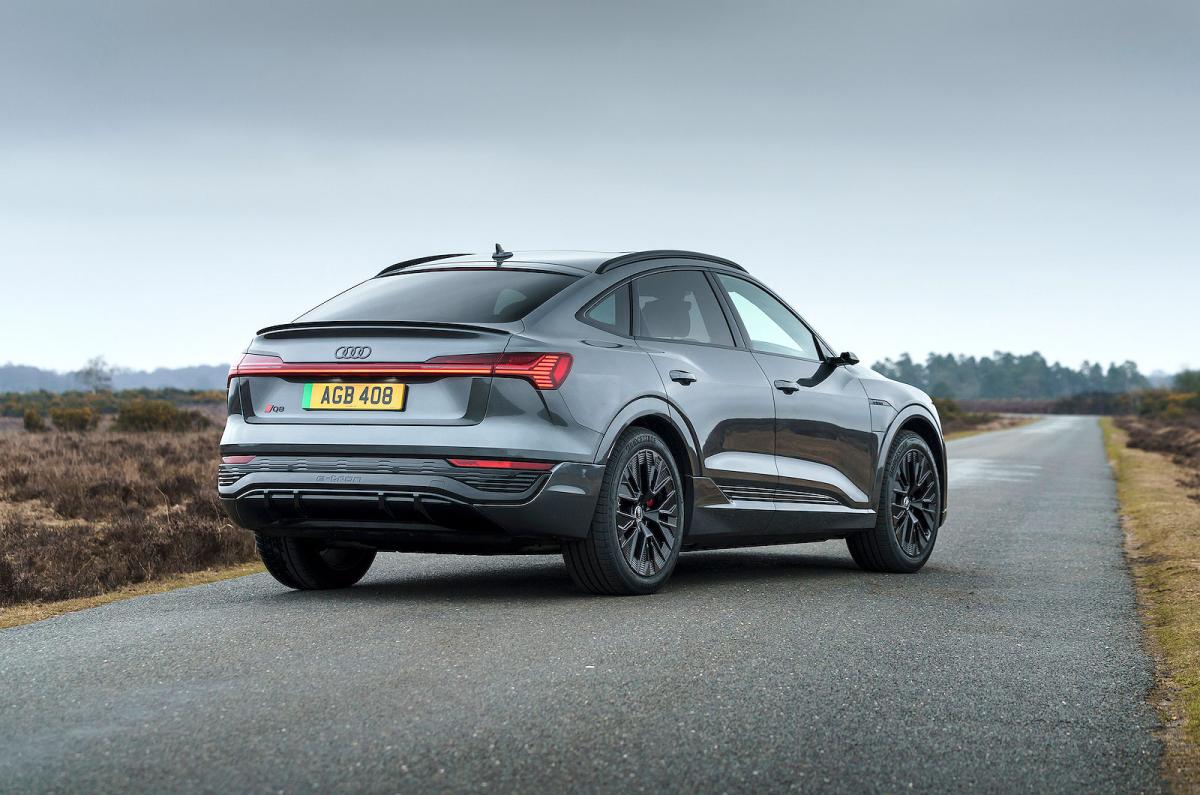 Audi Q8 Sportback e-tron rear right static