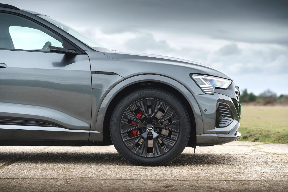 Audi Q8 Sportback e-tron wheel detail