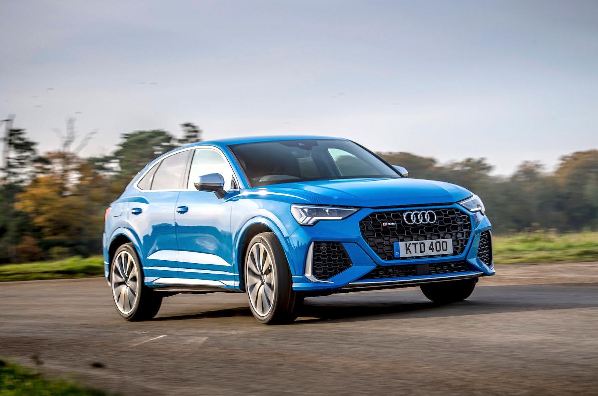 Audi RS Q3 Sportback front right driving