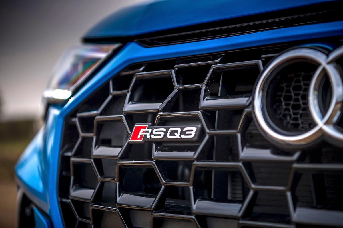 Audi RS Q3 Sportback grille detail