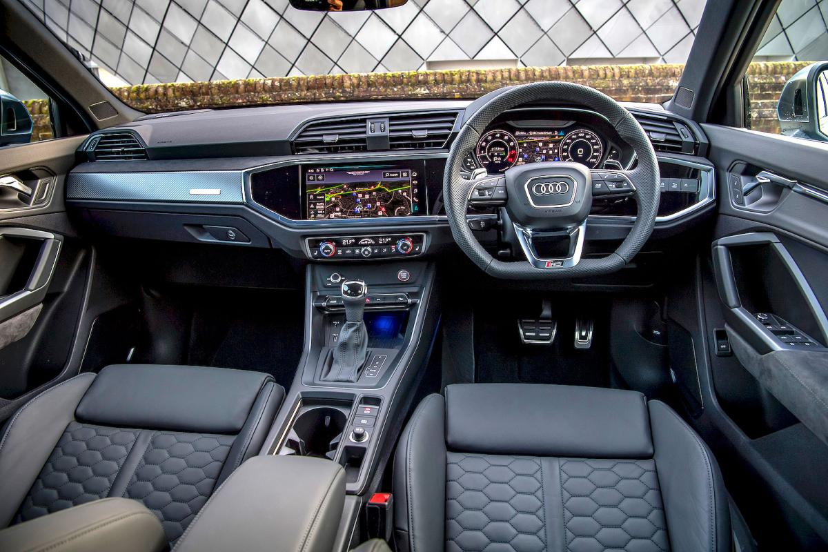 Audi RS Q3 Sportback interior dashboard