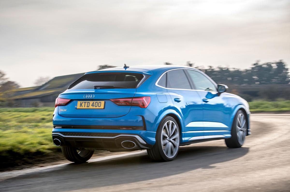 Audi RS Q3 Sportback rear cornering