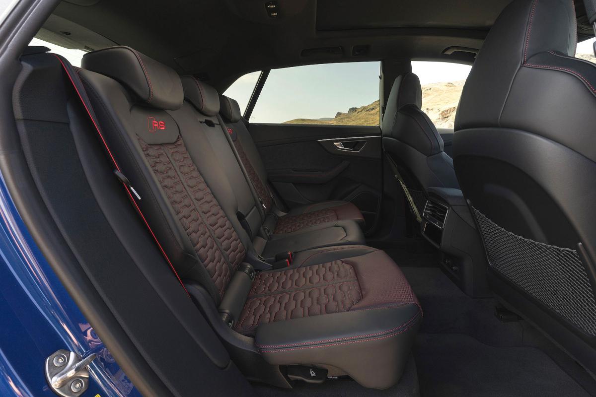 Audi RS Q8 back seats