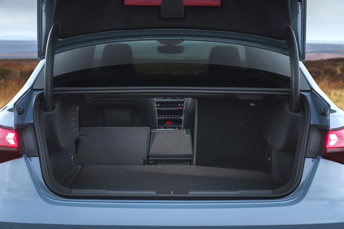 Audi RS3 Saloon boot