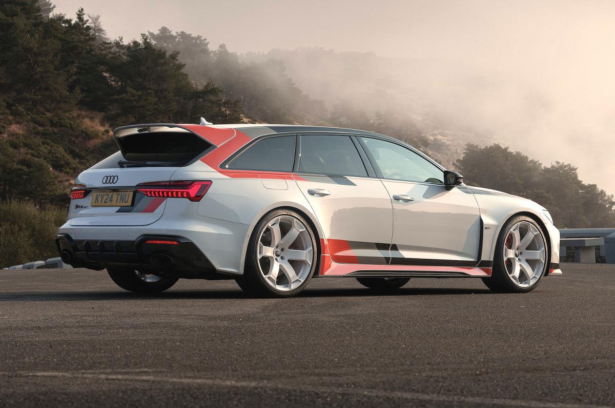 Audi RS6 Avant GT rear right static