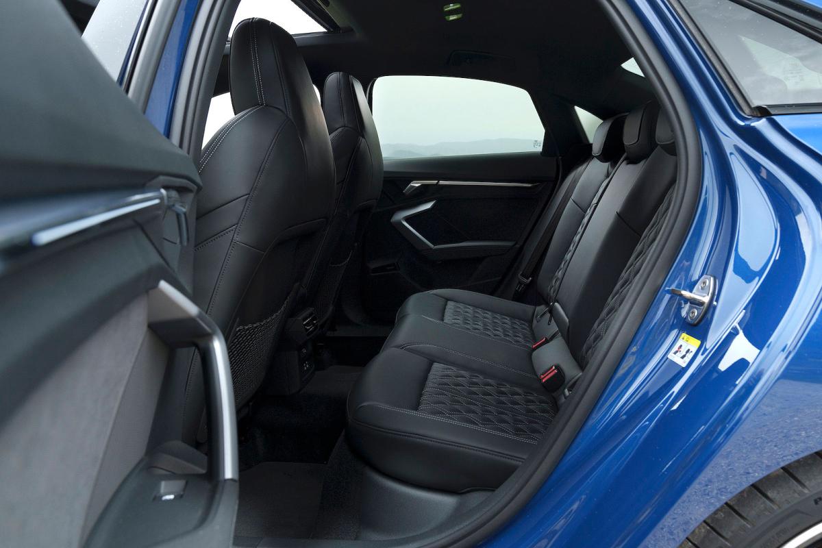 Audi S3 Saloon back seats