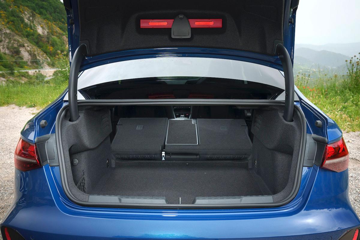 Audi S3 Saloon boot