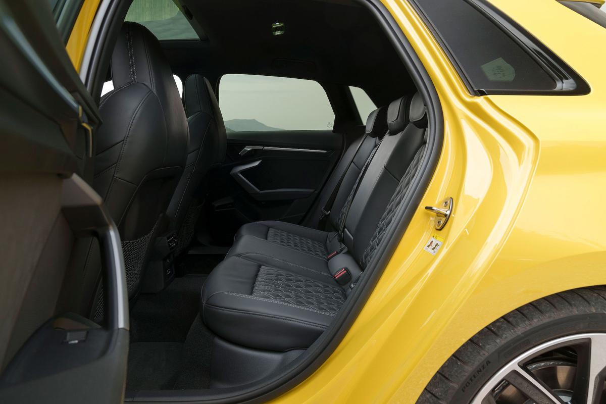 Audi S3 Sportback back seats