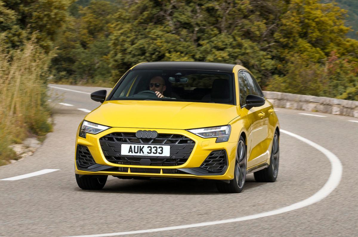 Audi S3 Sportback front cornering