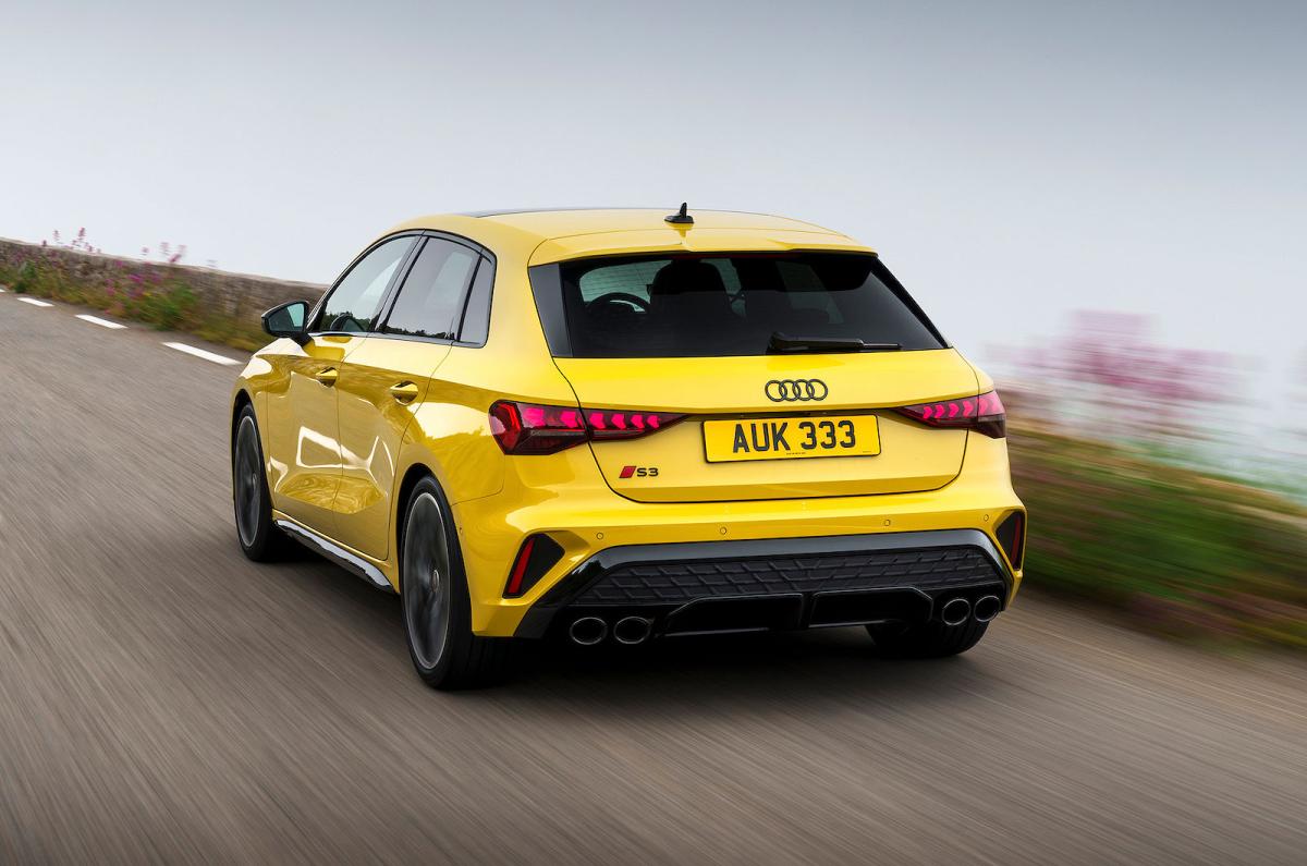 Audi S3 Sportback rear left driving