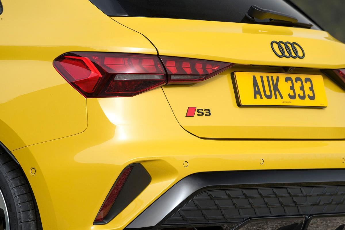 Audi S3 Sportback rear lights