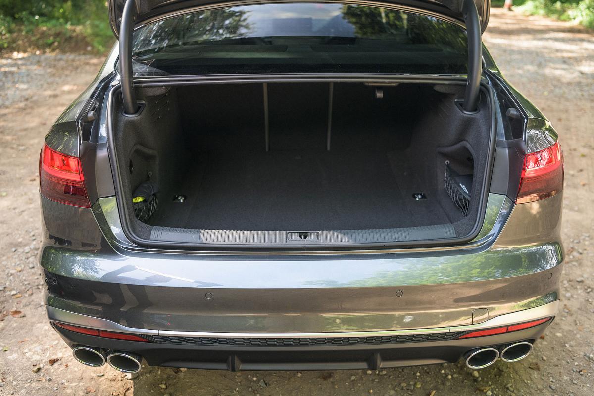 Audi S4 2022 boot open