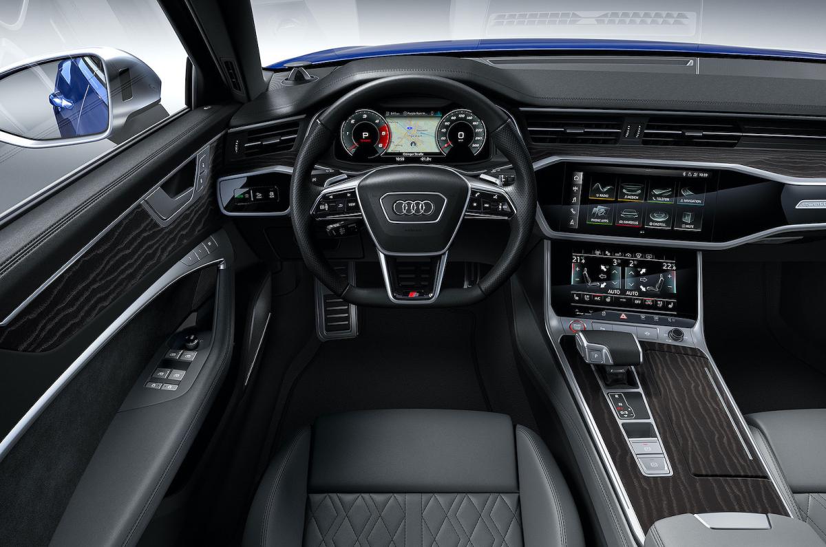 Audi S6 2022 interior dashboard