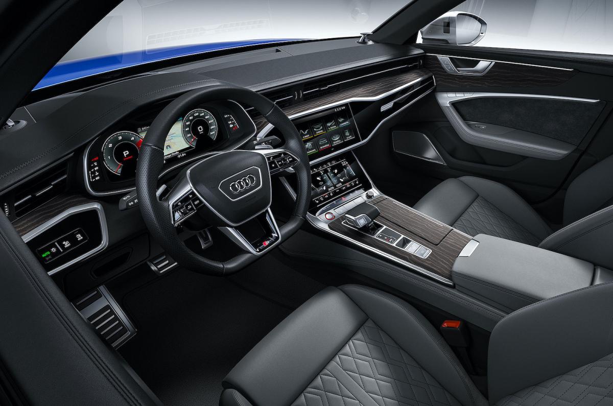 Audi S6 2022 interior front seats