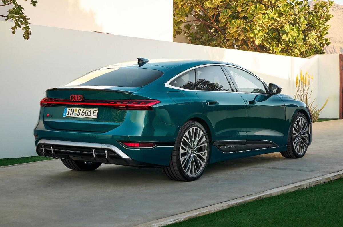 Audi S6 Sportback e-tron rear right static