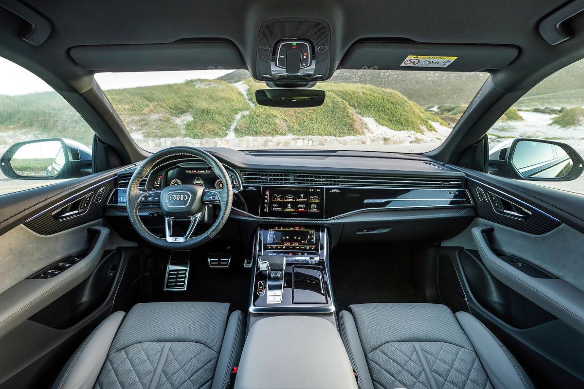 Audi SQ8 interior dashboard