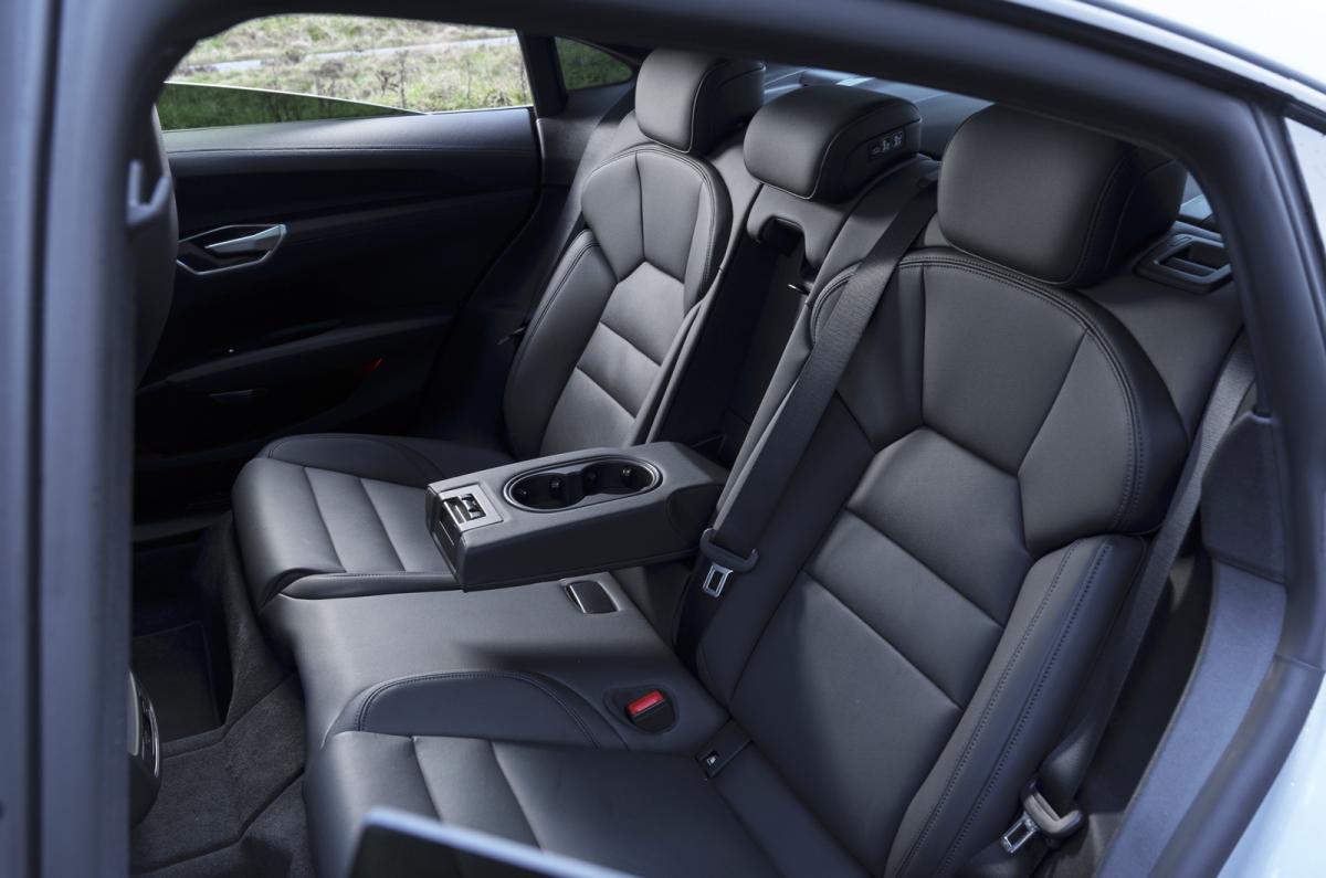 Audi E-tron GT rear seats