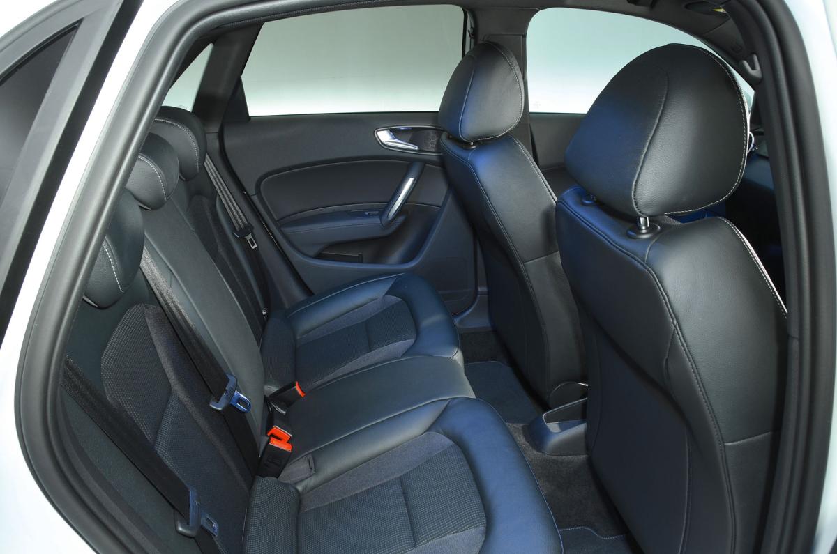 Audi A1 rear seats