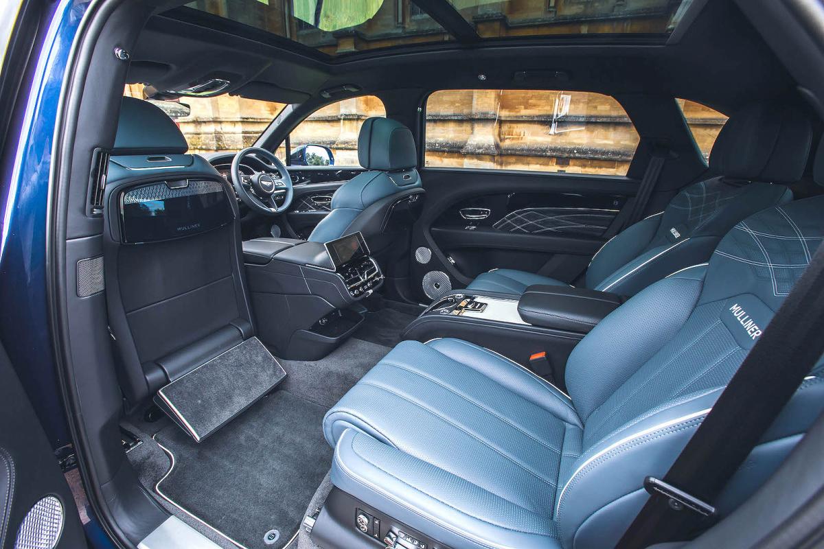 Bentley Bentayga back seats