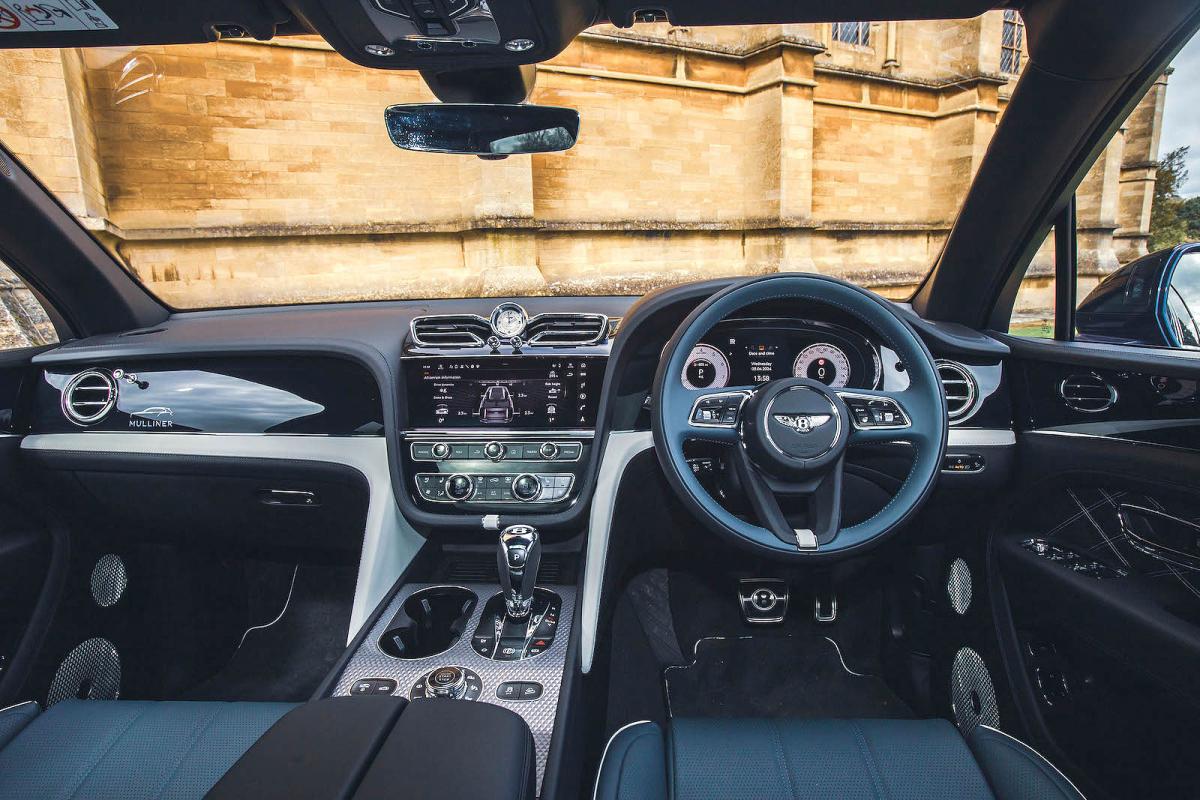 Bentley Bentayga dashboard
