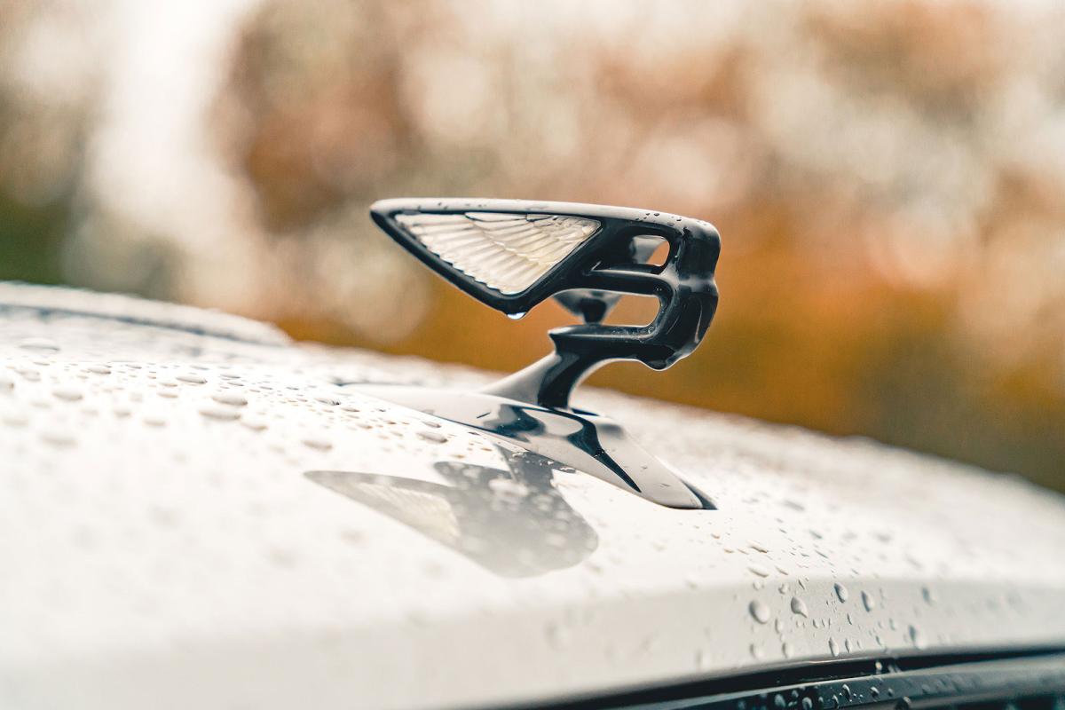 Bentley Flying Spur bonnet detail