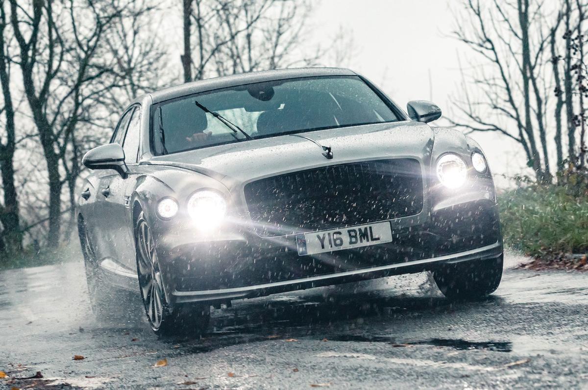 Bentley Flying Spur front cornering
