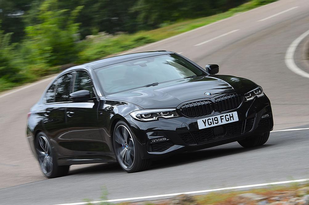 Used BMW 3 Series front cornering