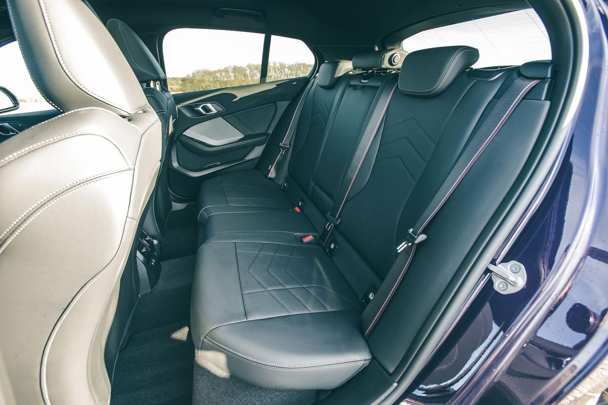 BMW 1 Series back seats