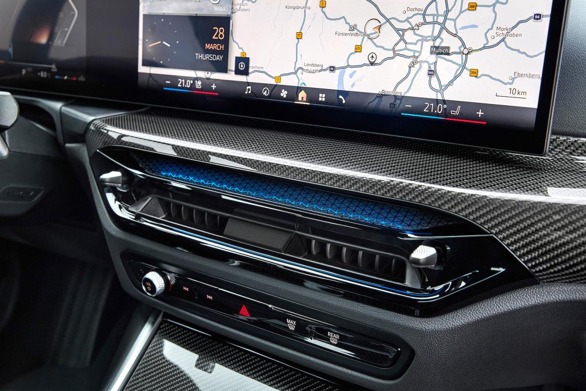 BMW 3 Series air-con controls