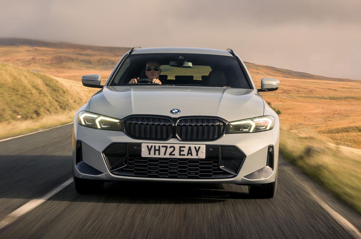 BMW 3 Series Touring front driving