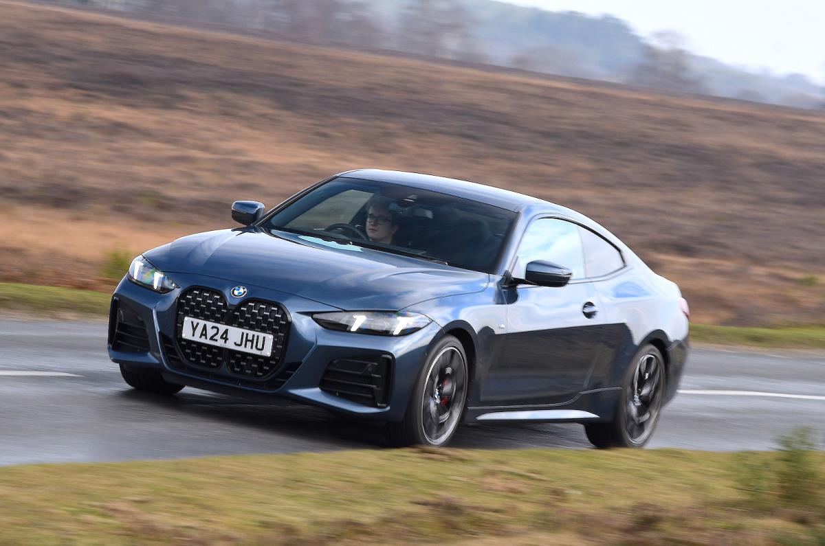 BMW 4 Series front left driving