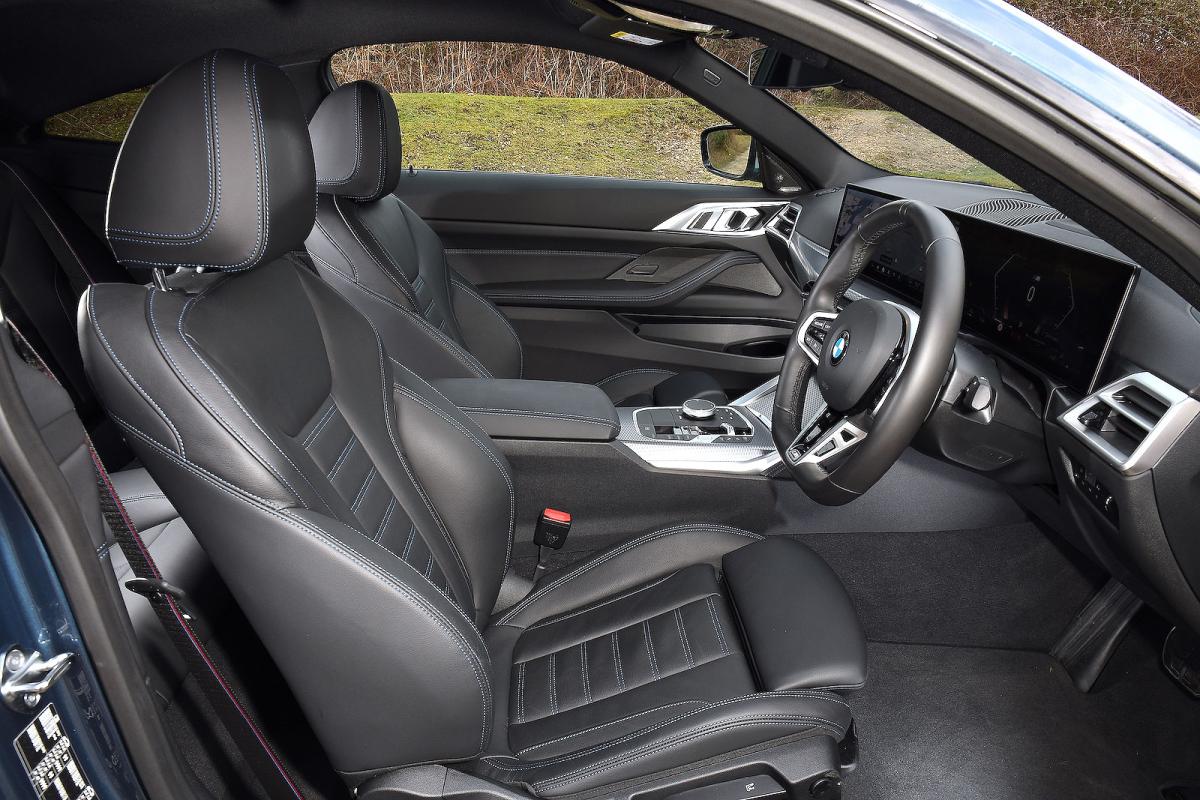 BMW 4 Series front seats