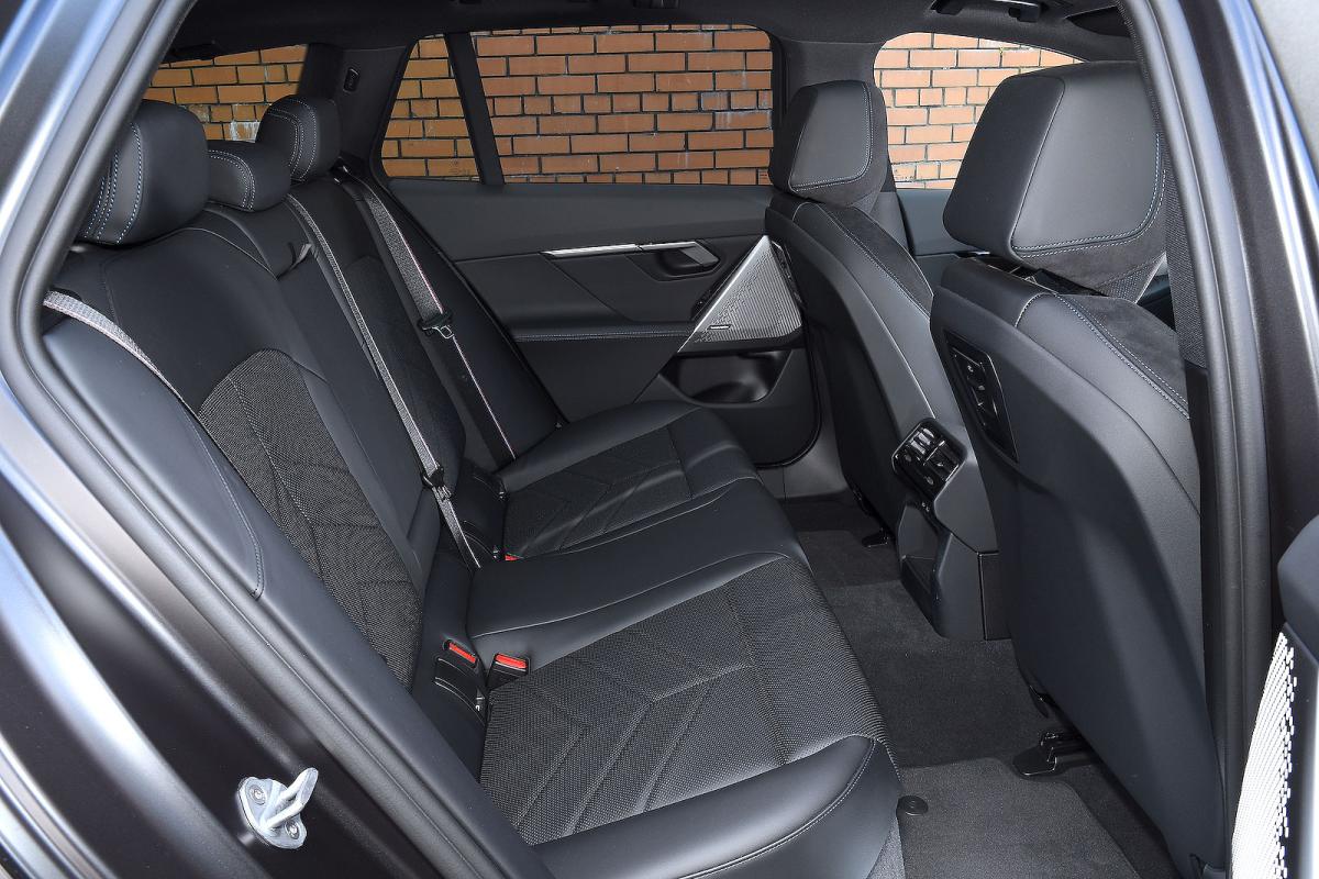 BMW 5 Series Touring back seats
