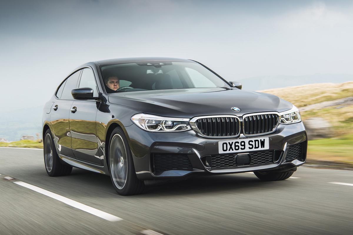 BMW 6 Series GT (69 plates) front tracking RHD