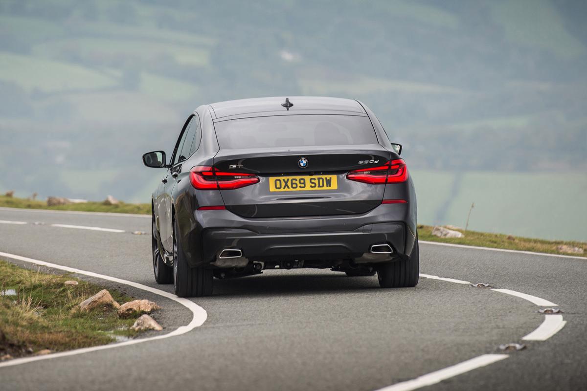 BMW 6 Series GT (69 plates) rear tracking RHD