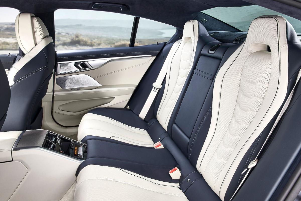 BMW 8 Series Gran Coupé back seats