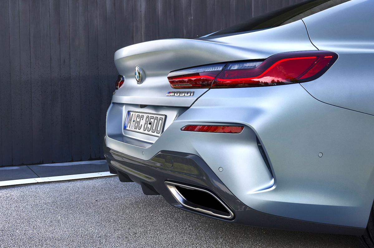 BMW 8 Series Gran Coupé rear detail