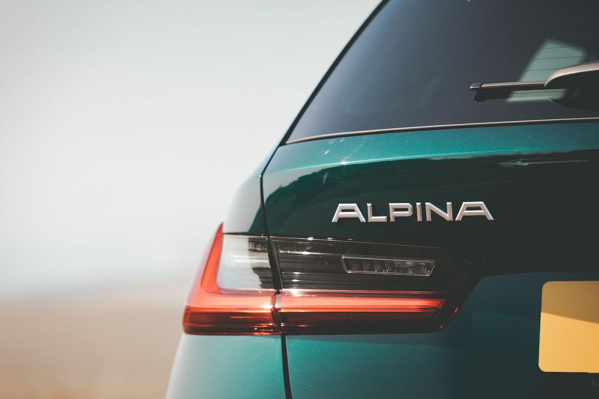 BMW Alpina B3 Touring rear lights detail