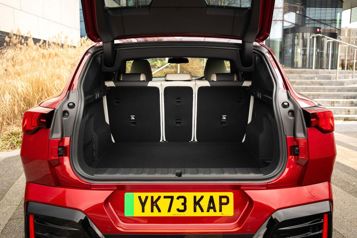 BMW iX2 boot
