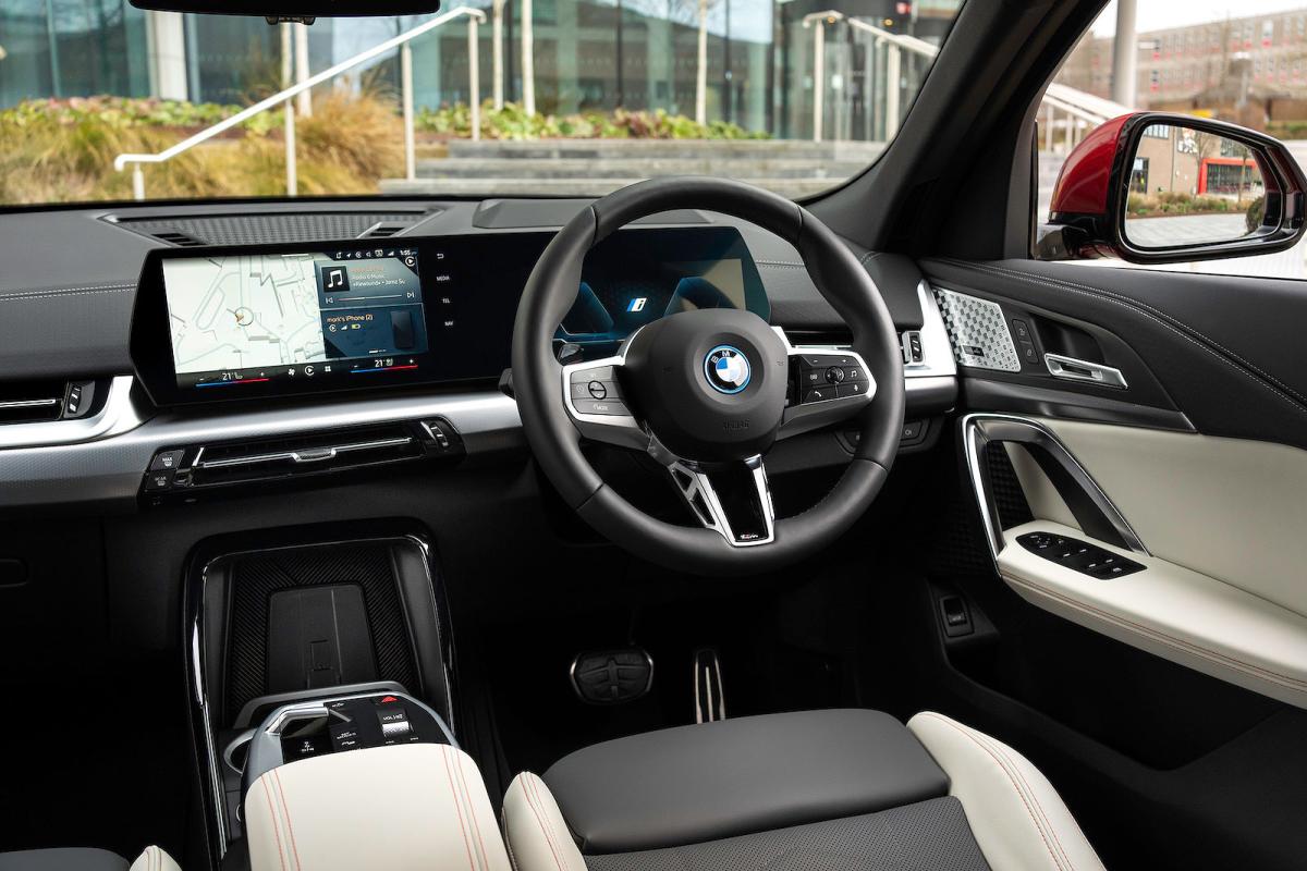 BMW iX2 dashboard