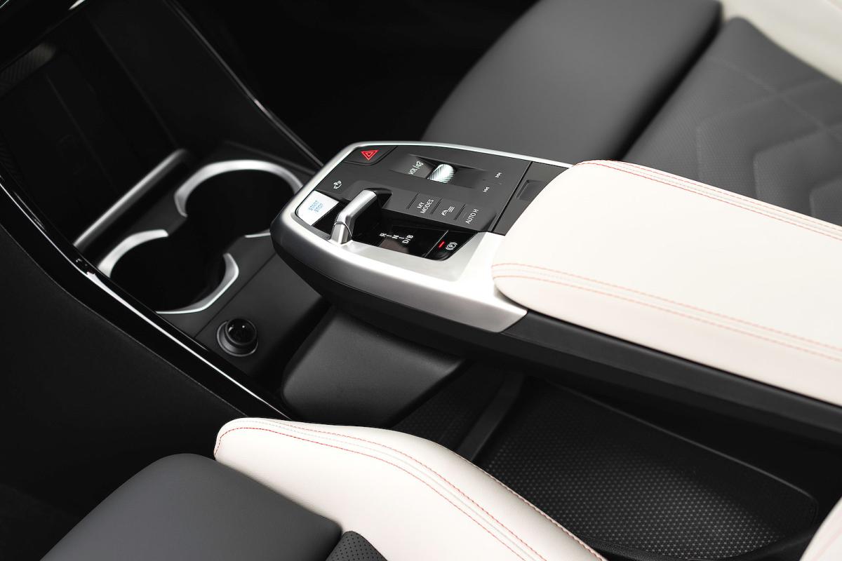 BMW iX2 interior detail
