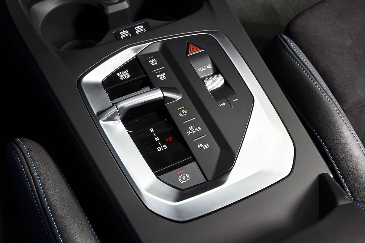 BMW M135 interior controls